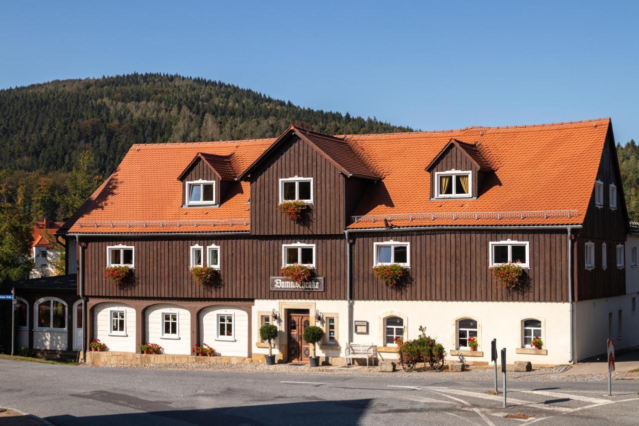 Dammschenke Gasthof & Hotel Kurort Jonsdorf Exteriér fotografie
